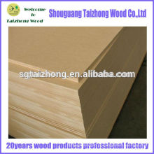 Color claro 2.5-25mm Plain MDF MDF sin procesar